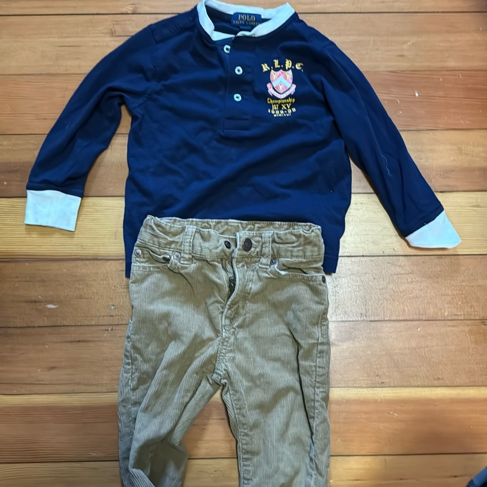 Polo and BabyGap Outfit